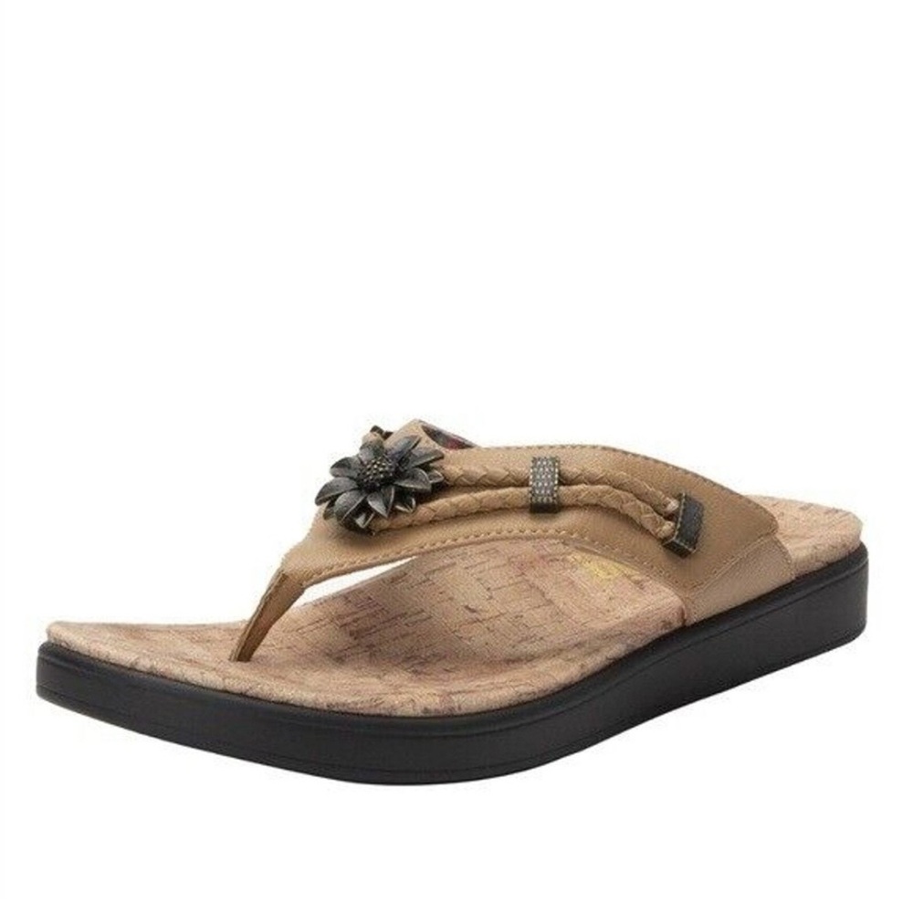 Alegria Women's Tan Sandals